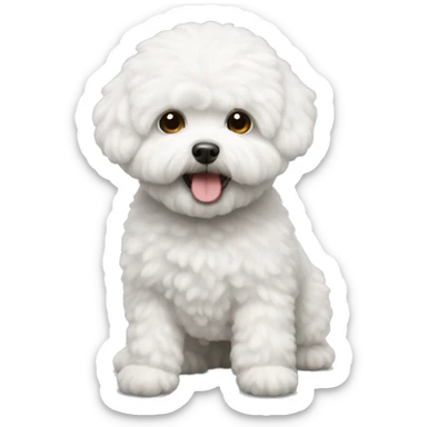 Bichon frise  sticker
