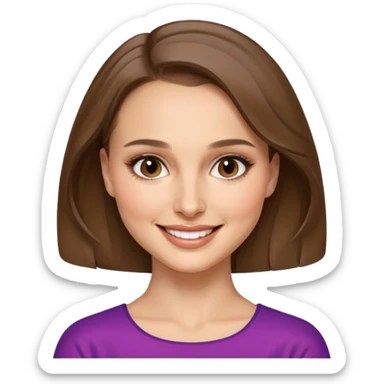 Natalie Portman sticker