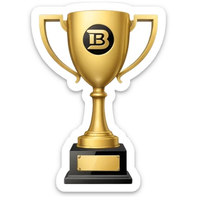 BBC club trophy sticker