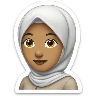 hijabi developper web sticker