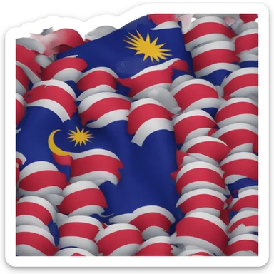 Malaysia’s Johor flag sticker