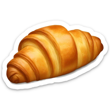 Croissant sticker