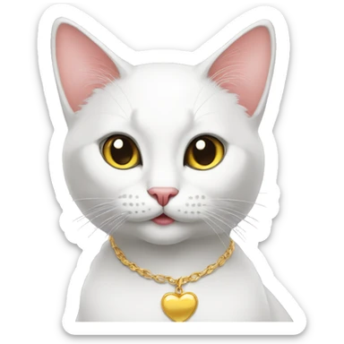 Cat coquette  sticker