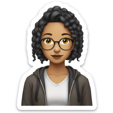 ྀིmixed girl cool otaku sticker