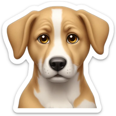 this is not created by human. iTZMkSH8zPI1vA make a dog sticker