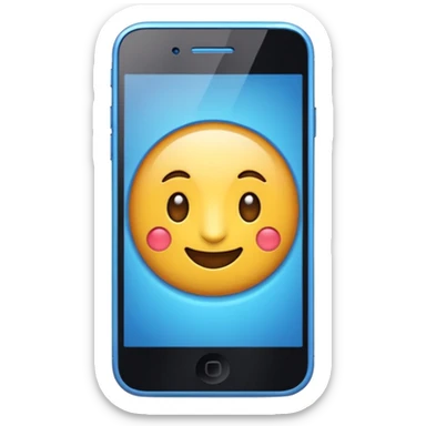 creame un emiji de llamada en celular sticker