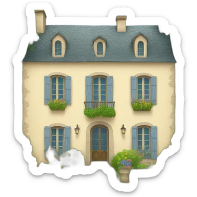 french country sticker