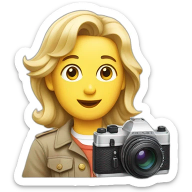 France caméra sticker