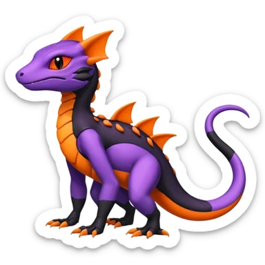 Salandit-Noibat-Litten-Hybrid (Full body) sticker