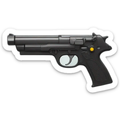 toy gun sticker
