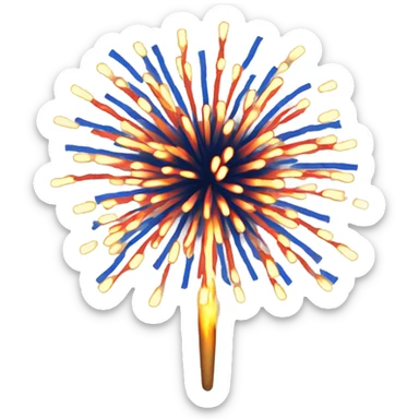 Firework sticker