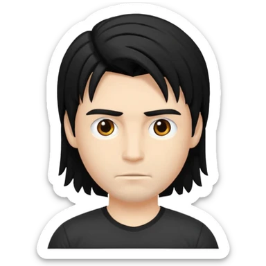 mach mir einen aus dem gym mit schwarzen haaren und sport tshirt. Einen durch trainerten mit kurzen schwarzen haaren und einem lächln sticker