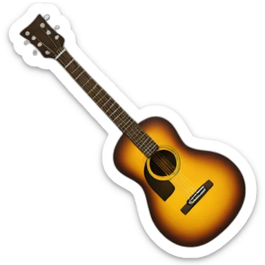 Guitar sticker