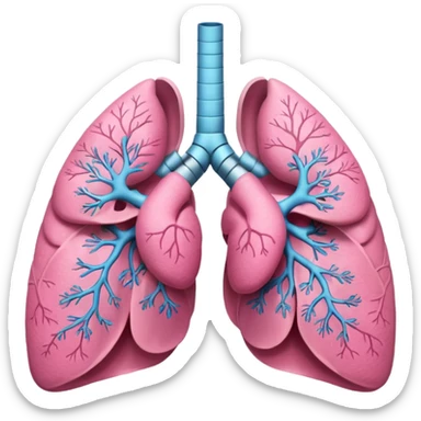 breathing lungs medical issues sticker