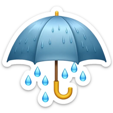 rain season sticker