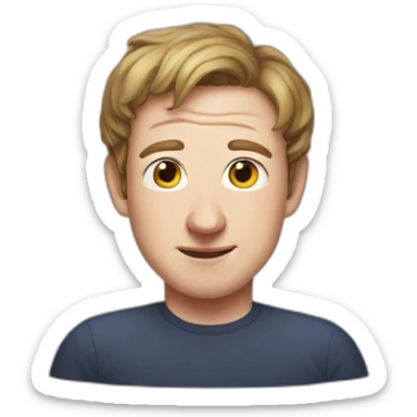 mark zuckerberg qing of hell sticker