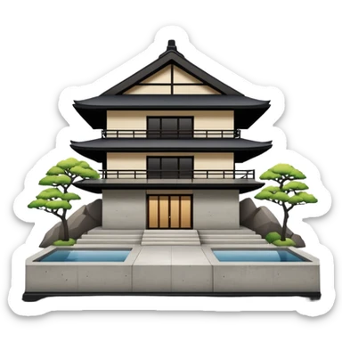 japan house moder sticker