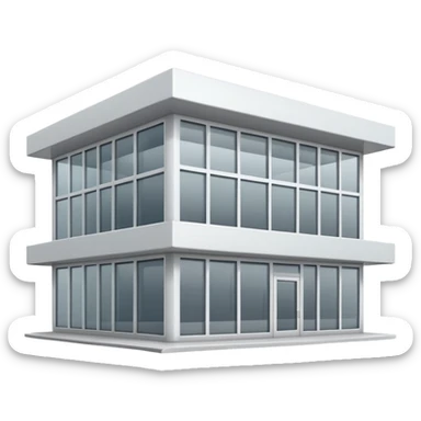 store building emoji style sticker