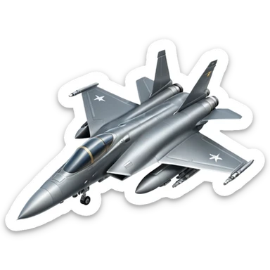Fighter jet emoji sticker