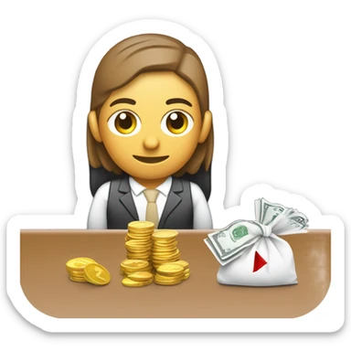 Generate a simple emoji-style icon representing the ‘Financials Platform Services’ team at Procore. The design should incorporate:
	•	Finance (💰 or 💱 for Multicurrency)
	•	Work Breakdown Structure (WBS) (📊 for structured planning)
	•	Egypt (🇪🇬 as the team’s location) sticker