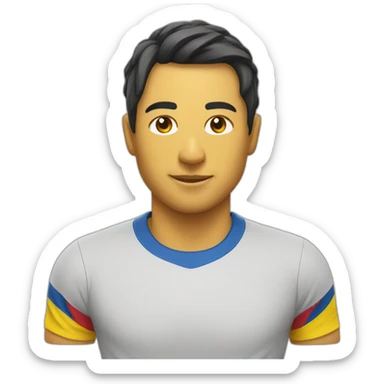 t-shirt sport from ecuador sticker