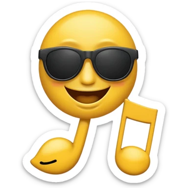 A FE!N emoji sticker