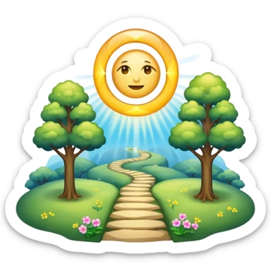 God’s pathway sticker