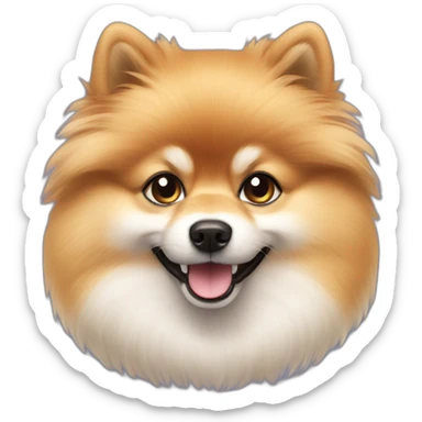 Pomerian sticker