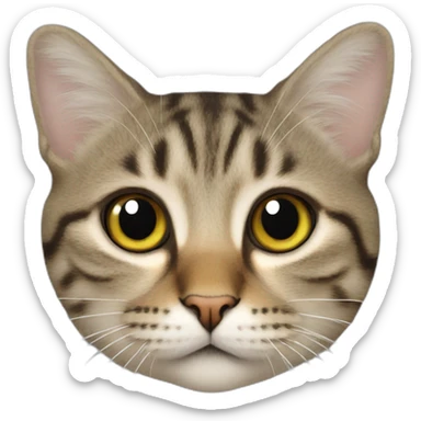 Chat sur chat sticker