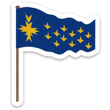 Madeira flag sticker