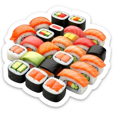 sushi sticker
