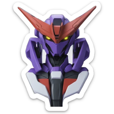 evangelion unit 02 sticker