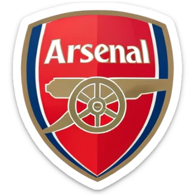 Arsenal Football Club logo sticker