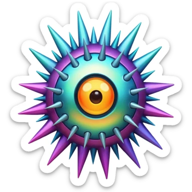 Virus sticker