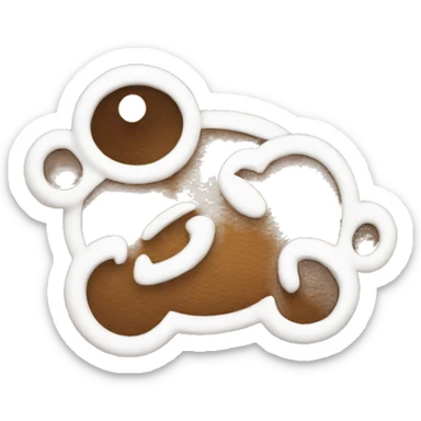 Chat choqué  sticker