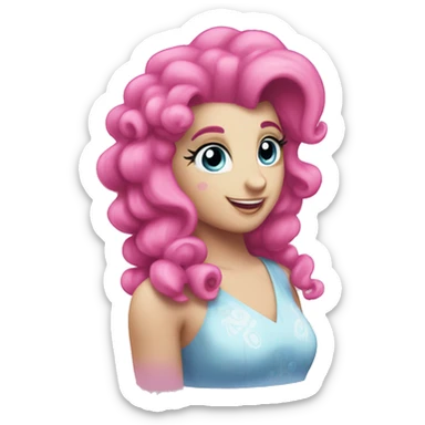 pinkie pie from my little pony sticker