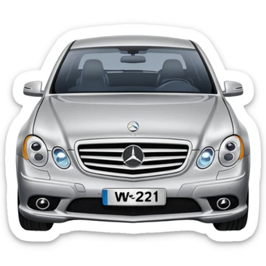 Mercedes W211 sticker