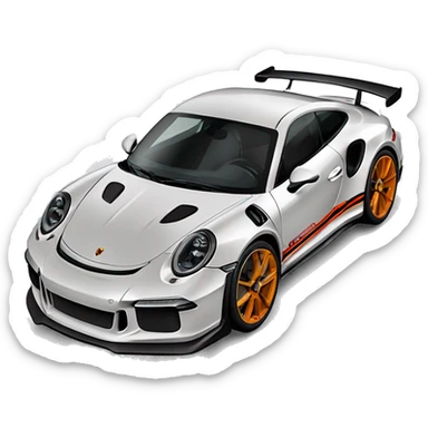 porsche 911 gt3 rs sticker