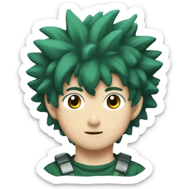 Izuku midoryia sticker