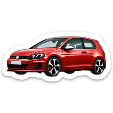 Golf7 gti sticker