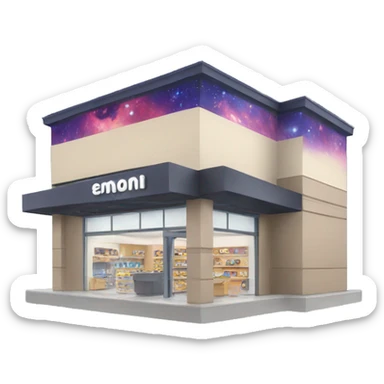 Galaxy store sticker