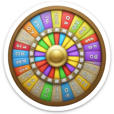 wheel of fortune sticker
