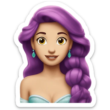 princess ariel sticker