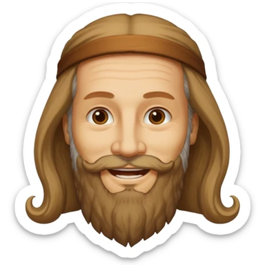 Leonardo da Vinci sticker