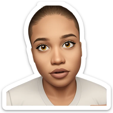 portrait of a boy in shirt sticker