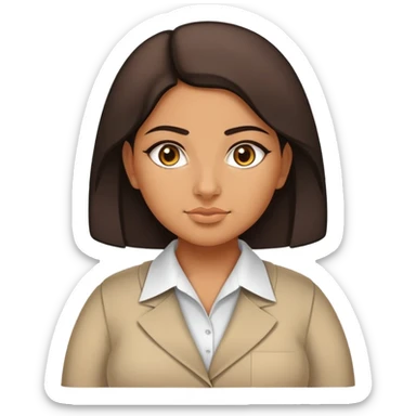 Egyptian girl that’s kind of fat working at Morgan Stanley sticker