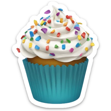 Confetti cupcake  sticker