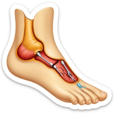 diabetic foot sticker