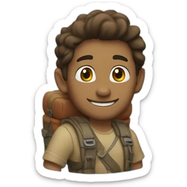 Let the adventure begin sticker