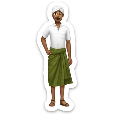 Lungi  sticker